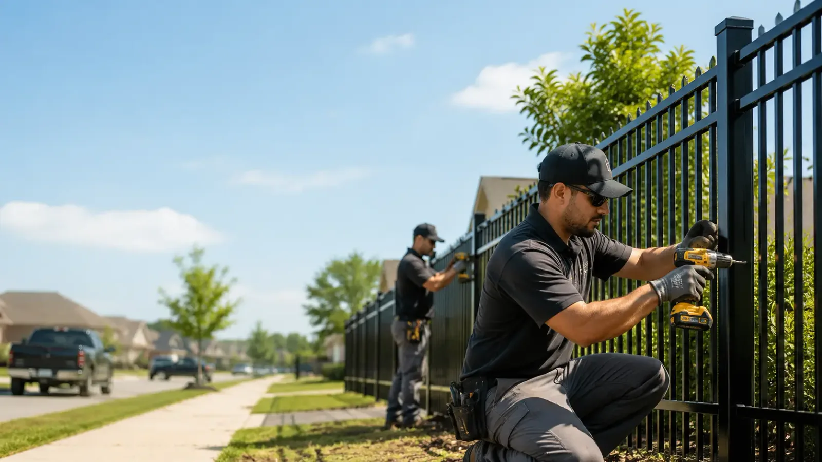 Metal Fence Installation in Ary, KY